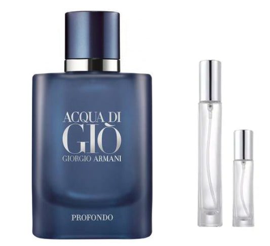 Decant Acqua di Giò Profondo Giorgio Armani - Eclipse Perfumes CR